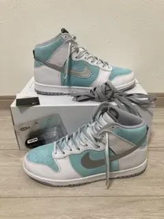 Nike Dunk High By You ホワイトティファニー