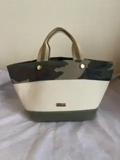 atnek カモフラージュ トートバッグ