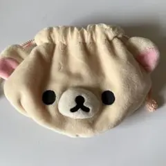 サンエックス　コリラックマ　巾着　ポーチ　ぬいぐるみ