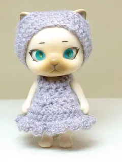 カプセルドール　猫用　アウトフィット　ハンドメイド　39