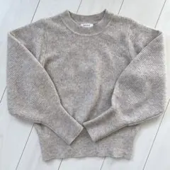 PLST☆美品ヤクブレンドクルーネックセーター