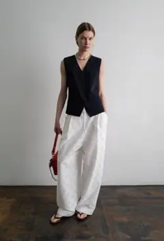ORR Lace Tuck Trousers Sサイズ