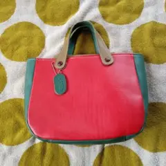 カラフルレザートートバッグ