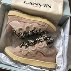 新品 LANVIN CURB SNEAKER ランバン スニーカー