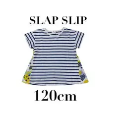 【スラップスリップ】半袖Tシャツ　ボーダー　フルーツ　キッズ　120