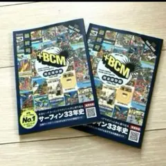 2冊セット　2025 最終号　BCM ビーチコーミングマガジン　サーフィン　本