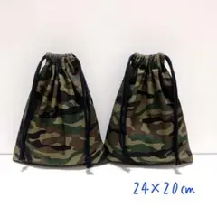 A631.ハンドメイド　入園グッズ　入学グッズ　巾着袋