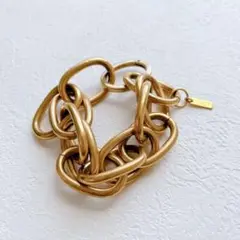 ペリーヌタヴェルニティ MONCEAU ブレスレット ゴールド ハンドメイド
