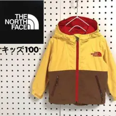 【USED】ノースフェイス☆ナイロンジャケット マウンテンジャケット 黄色
