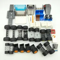 【匿名発送】LEGO 乗り物 車 7台分 タイヤパーツ 大量 まとめ YC20
