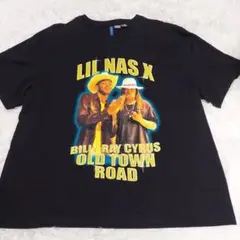 LIL NAS X コラボ H&M Tシャツ