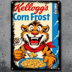 ケロッグ Kellogg's ブリキ看板 アメリカ雑貨 トニー・ザ・タイガー