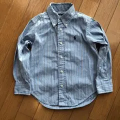 ストライプシャツ　100