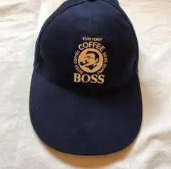 【希少】　y2k 90s BOSS サントリー　suntory キャップ　刺繍