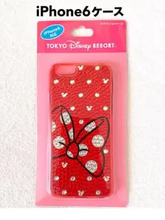 【新品】DisneyミニーリボンiPhone6ケース