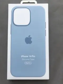 Apple純正iPhone 14Pro シリコーンケース　スカイ 新品