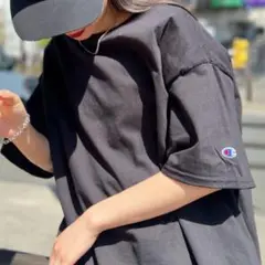チャンピオン　Tシャツ　新品未使用　ブラック　champion SMサイズ