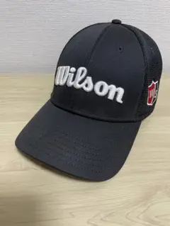 Wilson 黒 プロツアーキャップ SNAPX