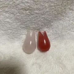 ジブリ　小トトロ　天然石風　置き物　 おみやげ石　2点