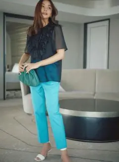 未使用⭐️ユナイテッドアローズ　P/T シャイニードライスリムパンツ