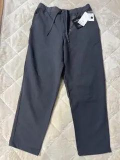 テーパードイージーパンツ グレー