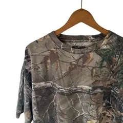 Real tree リアルツリー カモフラージュ 迷彩 ミリタリー 柄 Tシャツ