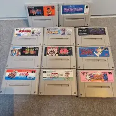 スーパーファミコンソフト　11本まとめ売り