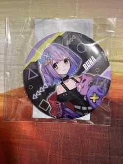 紫宮るな 缶バッジ ぶいすぽっ！ GiGO cyber gaming mode