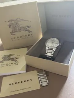【訳あり美品】BURBERRY バーバリー 腕時計 ユニセックス BOX付き