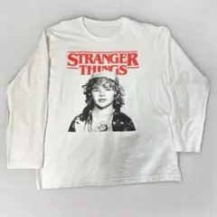 希少 ストレンジャーシングス ダスティン ロンT Tシャツ カットソー