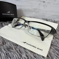 【美品】サムライ翔 眼鏡 SS-J205 仁 リラックスライン 哀川翔 付属品付