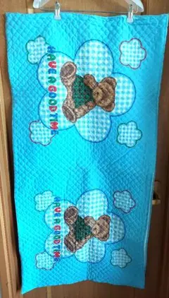 座布団カバー　 くまさん柄　59×110cm　クッションカバー