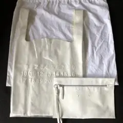 新品未使用 MAISON MARGIELA トライアングルバッグ ホワイト
