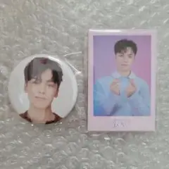 SEVENTEEN バーノン　缶バッジ　缶バッチセット　LOVE ファンミ