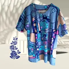 〈レディース〉Tシャツ 幾何学模様 半袖