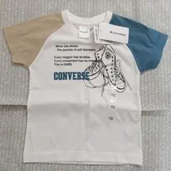 【新品】CONVERSE スニーカーTシャツ 110cm