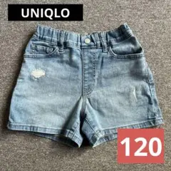 《120》ユニクロ　ショートパンツ