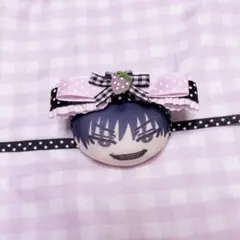おまんじゅう ヘッドドレス ぬいぐるみ ヘッドドレス リボン