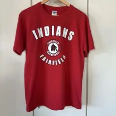 【アメリカ古着】 INDIANS バスケットボール カレッジTシャツ チームT