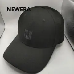 ◆1055 NEWERA　ニューエラ　ブラック　キャップ　アジャスタ