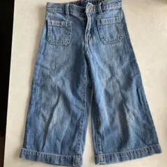 GAP ワイドレッグクロップパンツ 5歳用