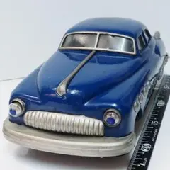 当時物【スーパービュイック青リペイント電動走行 動作不良】ブリキ自動車TIN箱無 スーパービュイック【Super Buick 青リペイント 電動走行 動作