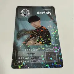 NFX derialy プレイヤーカード ホロ