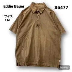 【即購入OK】Eddie Bauer ラガーシャツ サイズM ブラウン