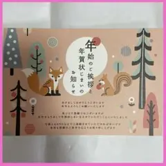 ⭐️ラスト1点❣️⭐️年賀状じまい（新年お知らせ）私製20枚入り