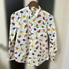 グラニフ　シャツ　はらぺこあおむし