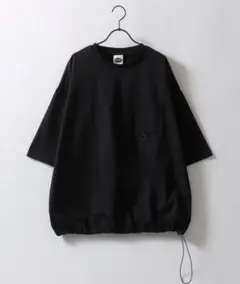 sitry ブラックオーバーサイズTシャツ　※紐切れ有り