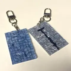 【2種類セット】プール　キーホルダー　キーリング