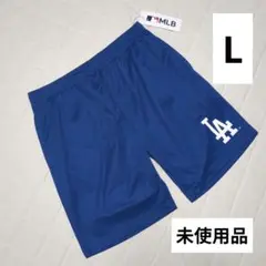 【L】MLB ハーフパンツ　ショートパンツ　ドジャース Dodgers