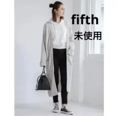 ロングニットマキシガウンfifthカーディガン